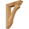 Ekena Millwork Imperial Traditional Rough Sawn Bracket w/ Offset Brace, Western Red Cedar, 6"W x 24"D x 32"H BKT0604X24X32IMP01RWR - alternate 1